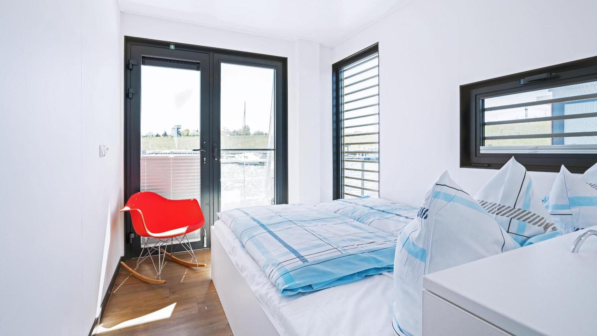 Hausboot Geiseltalsee - Floating House - Well Hausboote - Family & Friends Braunsbedra 外观 照片